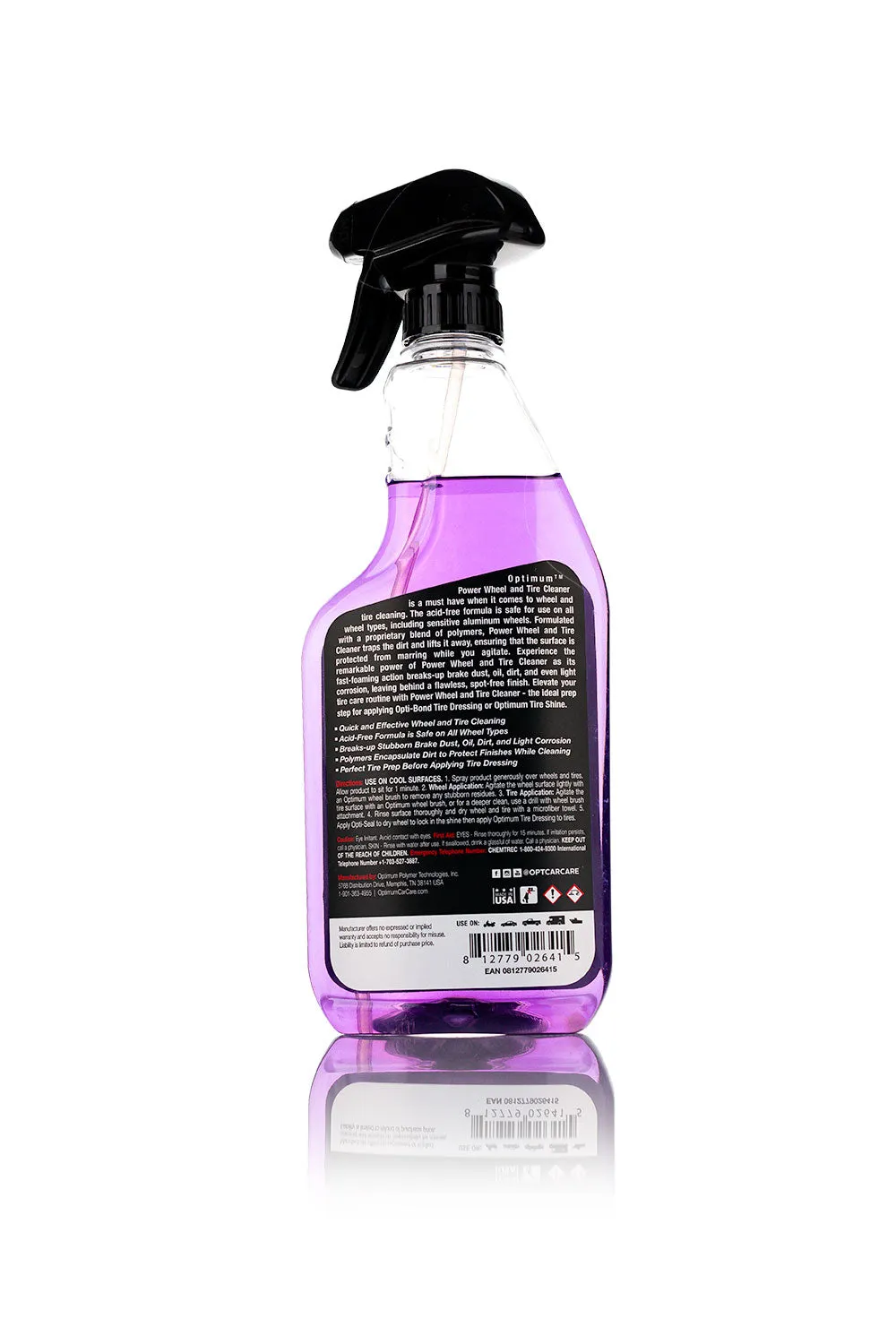 Power Wheel and Tire Cleaner - Case