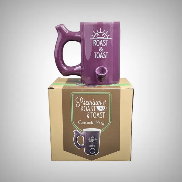 Premium Roast and Toast Mug/Pipe - wake and bake mug