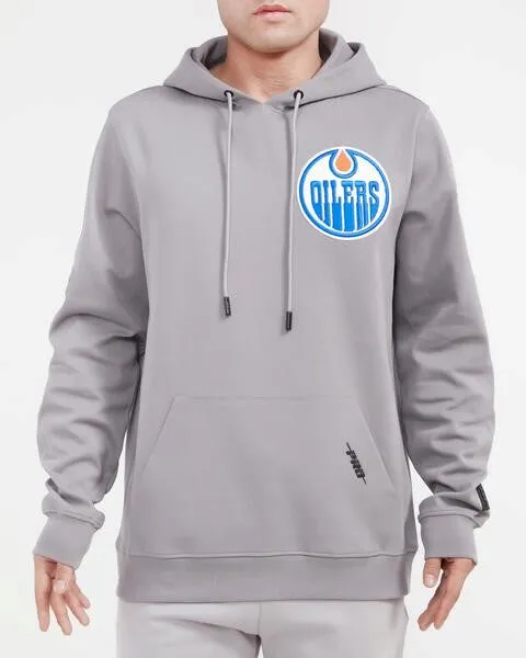 Pro Standard NHL Men's Edmonton Oilers Chenille Hoodie