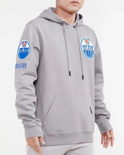 Pro Standard NHL Men's Edmonton Oilers Chenille Hoodie