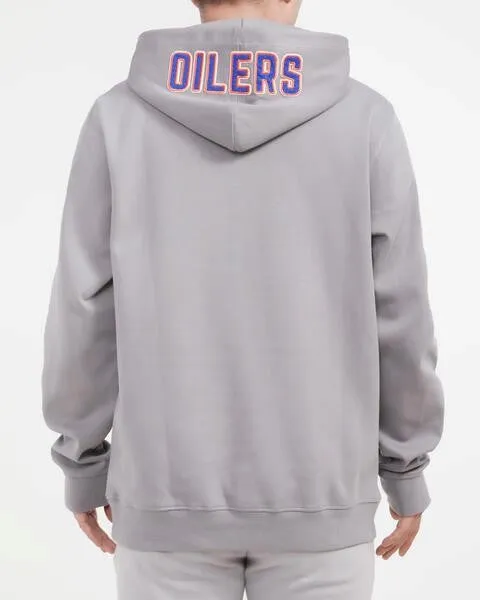 Pro Standard NHL Men's Edmonton Oilers Chenille Hoodie