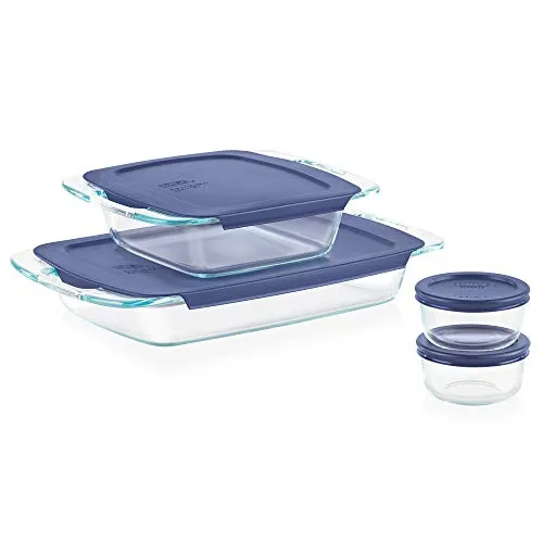 Pyrex 8-Piece Glass Baking Dish Set