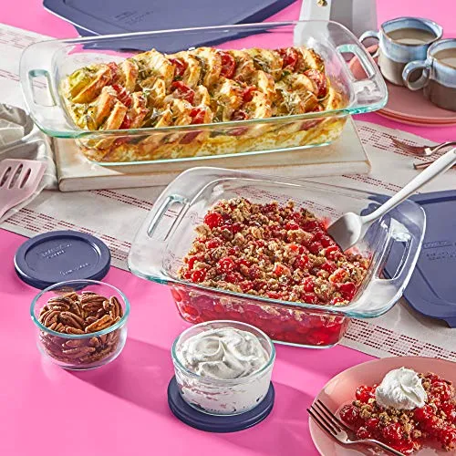 Pyrex 8-Piece Glass Baking Dish Set