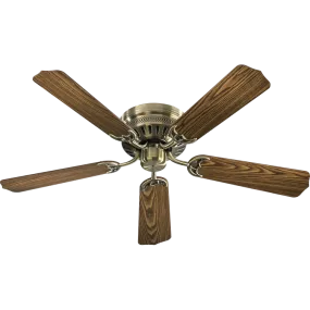 Quorum Custom Hugger 11525-4 Ceiling Fan - Antique Brass