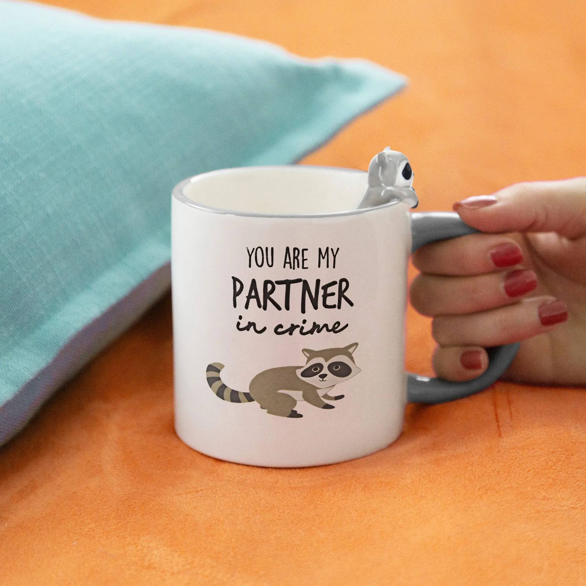 Raccoon 17 oz Mug