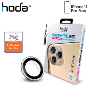 [RACKV2_CLEARANCE] Hoda Sapphire Lens Protector for iPhone 11 - 11 Pro Max - 3 pcs - Silver Color