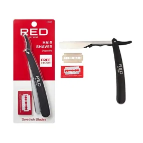 RED by KISS Disposable Hair Shaver with 2pcs Blades #HS13