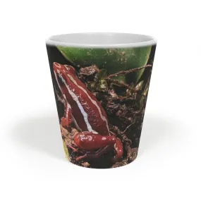 Red Frog Latte Mug, 12oz