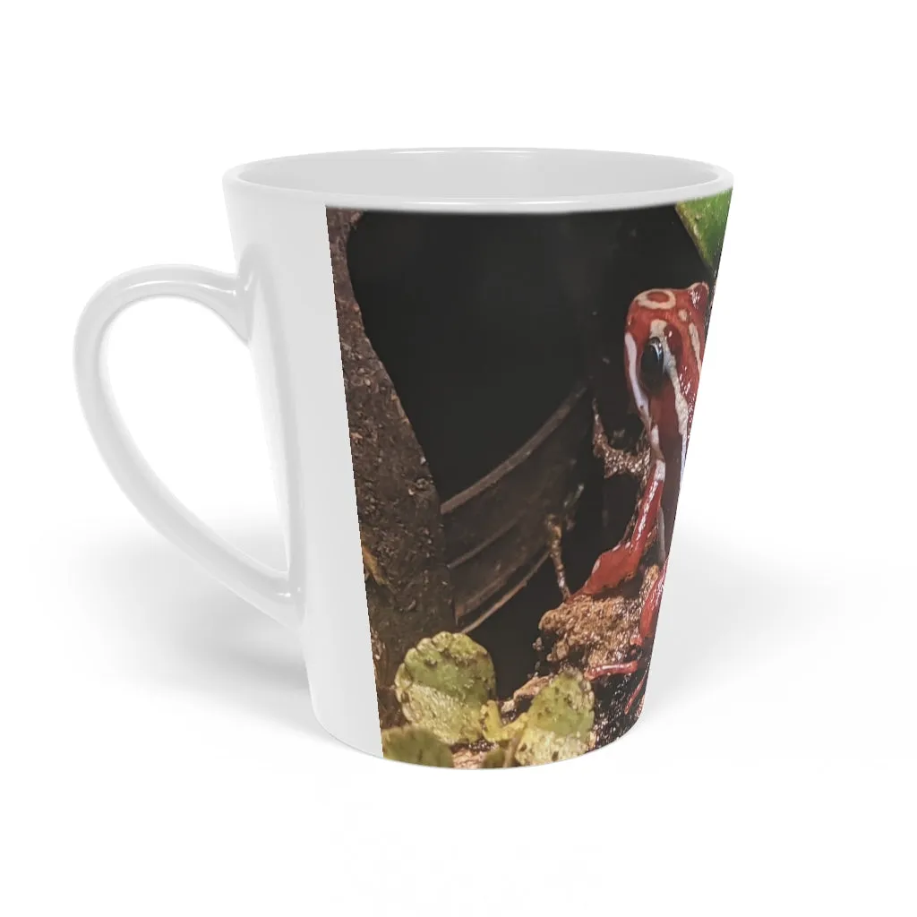 Red Frog Latte Mug, 12oz