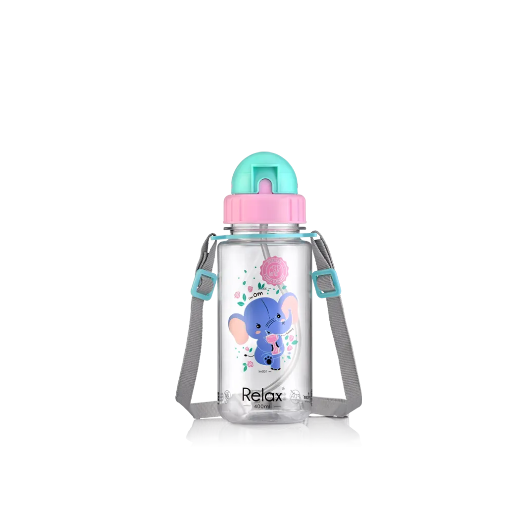 RELAX 400ML EDEN TRITAN KIDS WATER BOTTLE - OM