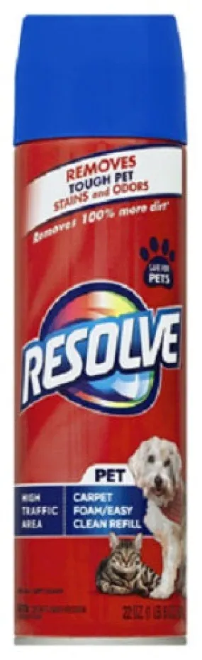 Resolve 1920083262 22 oz Can Of Pet & High Traffic Formula Carpet Cleaner - Quantity of 6