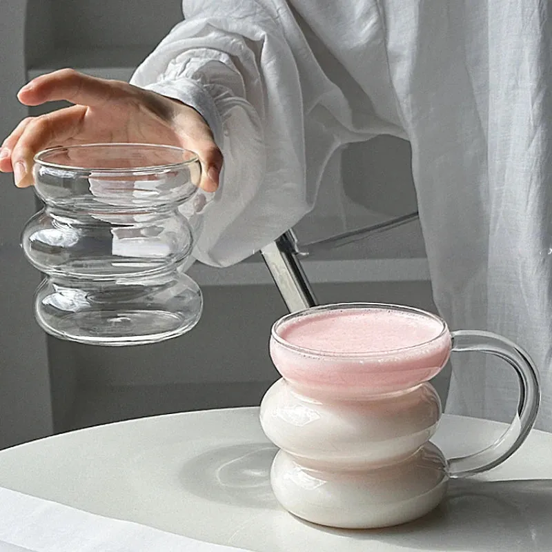 Ripple Balance Glass Cup