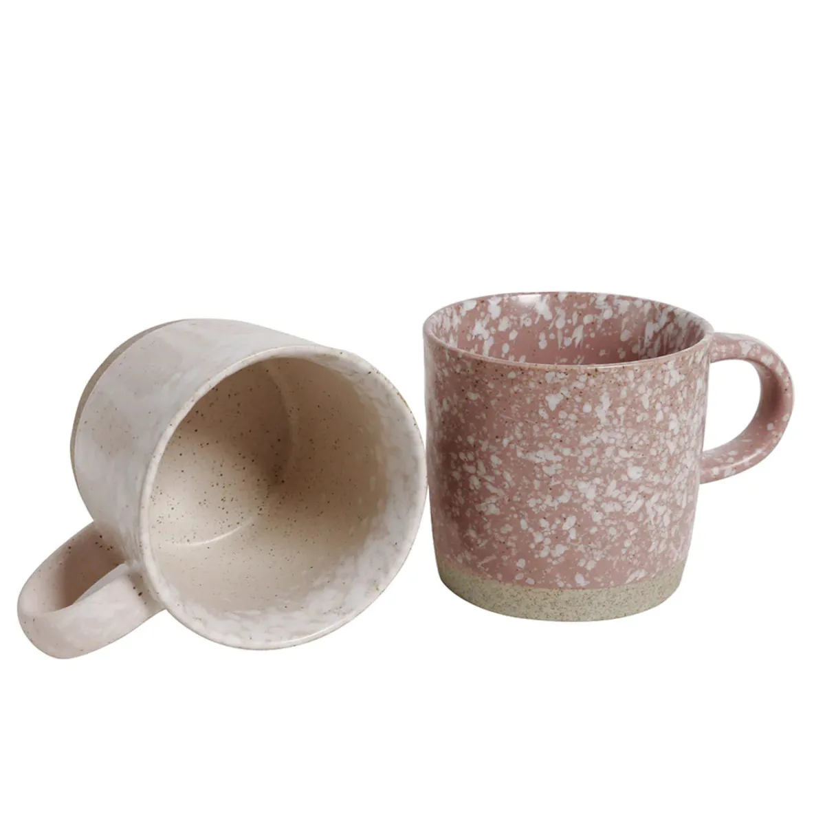 Robert Gordon Strata Mug Pink Mixed Glaze 355ml (Set of 4)