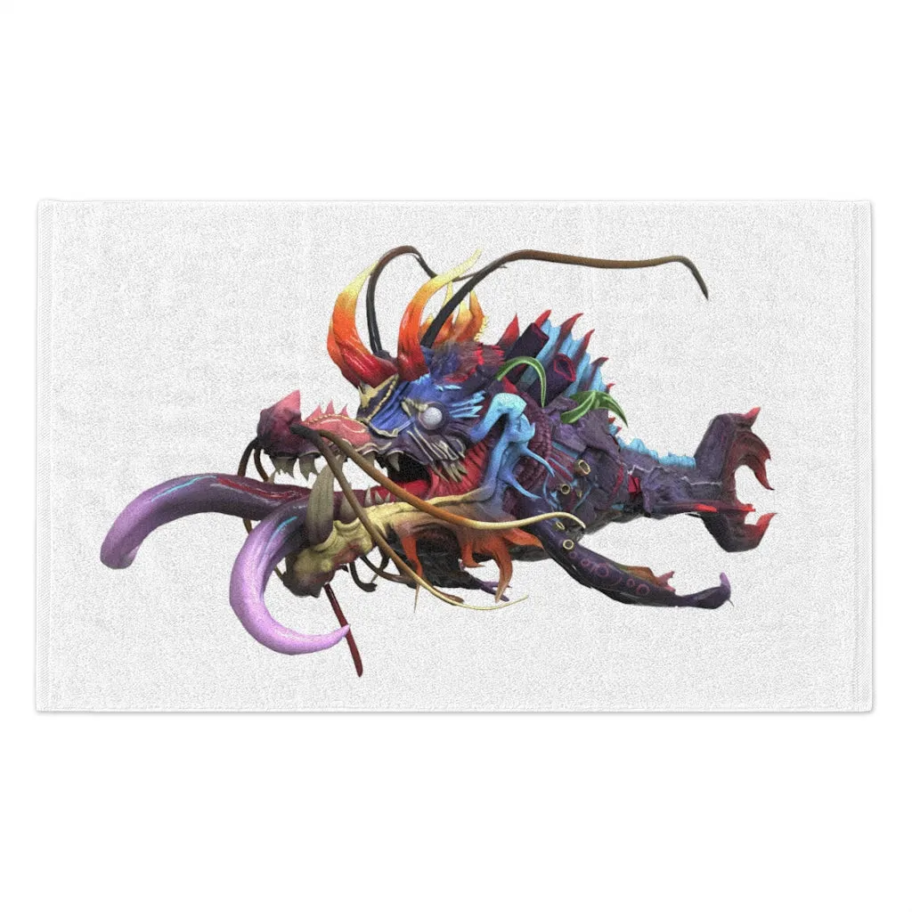 Ryuuk the Fish Dragon God Rally Towel, 11x18