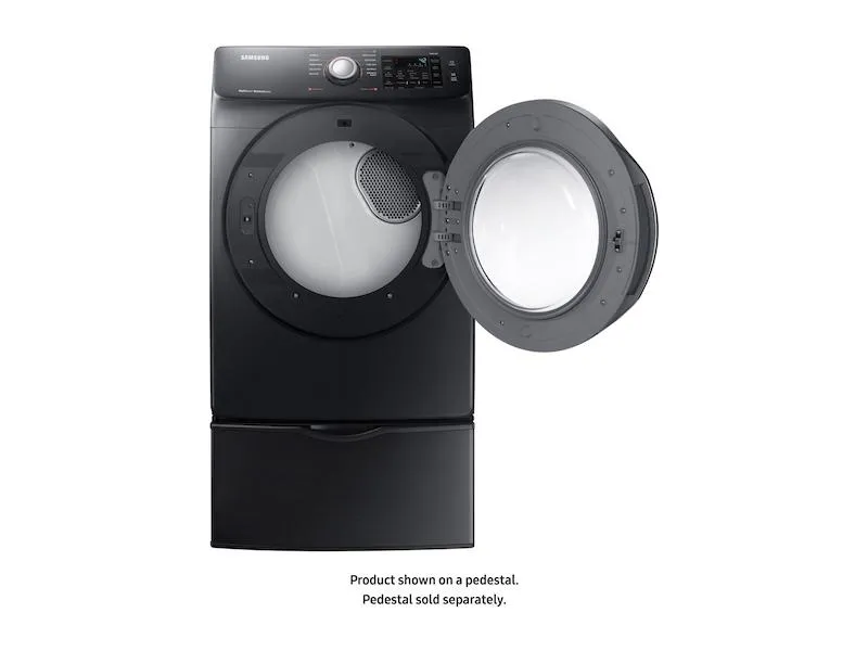 Samsung DVG45N5300V 7.5 cu. ft. Gas Dryer with Steam in Black Stainless Steel