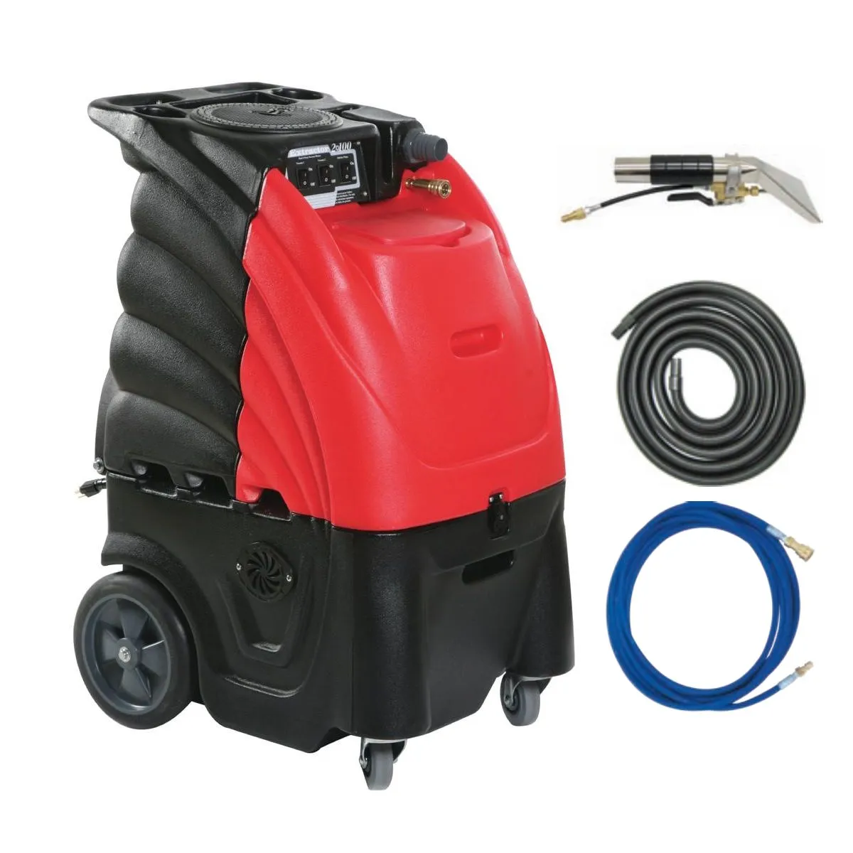 Sandia Indy Heated Automotive Carpet Extractor & Detailer w/ 25' Hose & 4" Tool - 12 Gallons