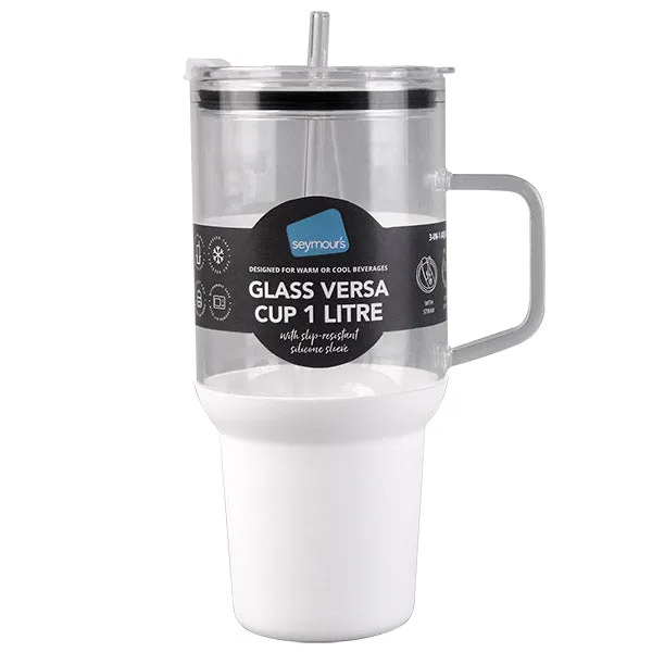 Seymours Glass Versa Cup 1L