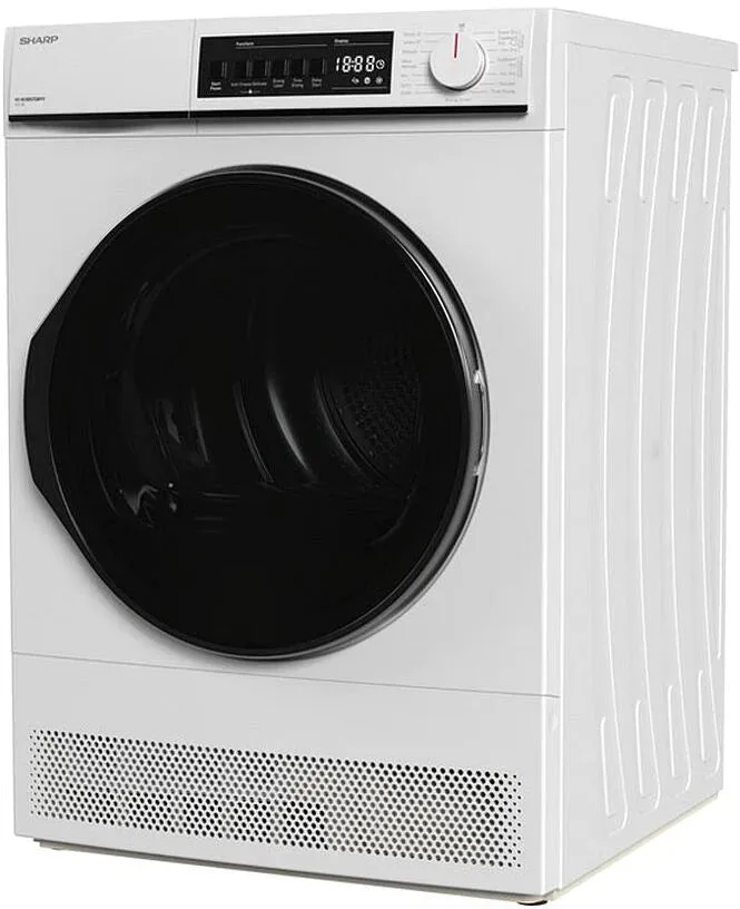 Sharp KDNCB8S7GW91 8Kg Condenser Tumble Dryer - White