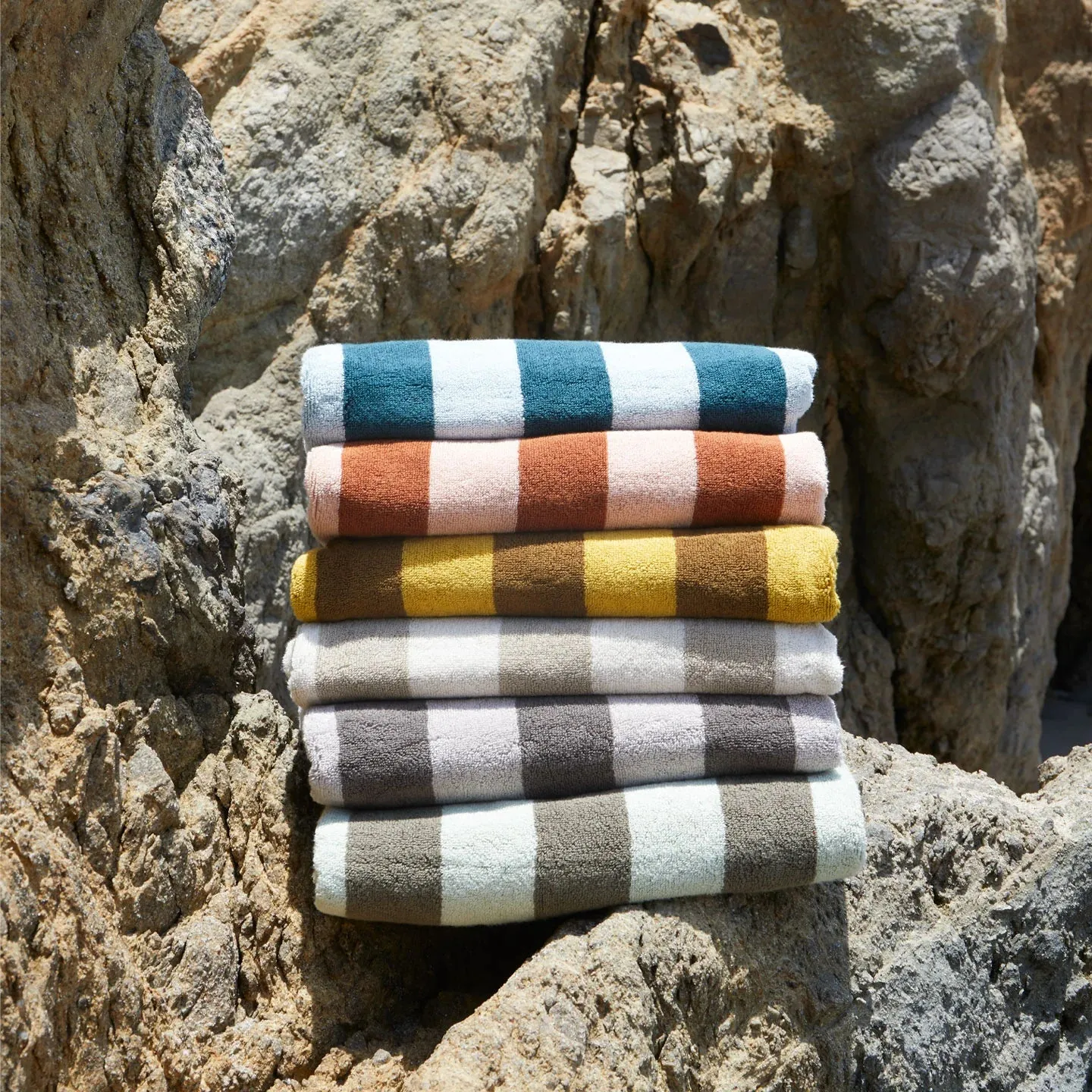 Simple Striped Terry Towel