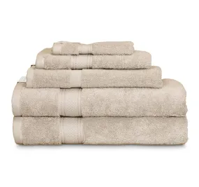 St Regis 5 Piece 600GSM Cotton Towel Set Stone