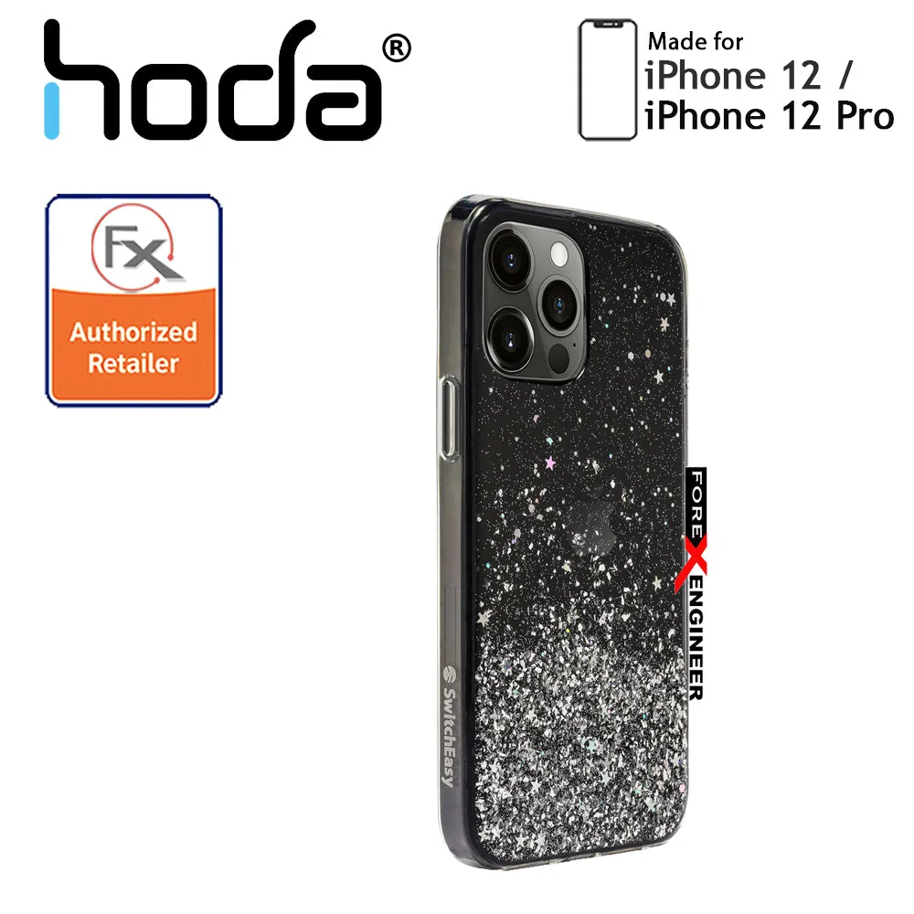 SwitchEasy Starfield for iPhone 12 - 12 Pro 5G 6.1" Case - Transparent Black (Barcode : 4897094566385)