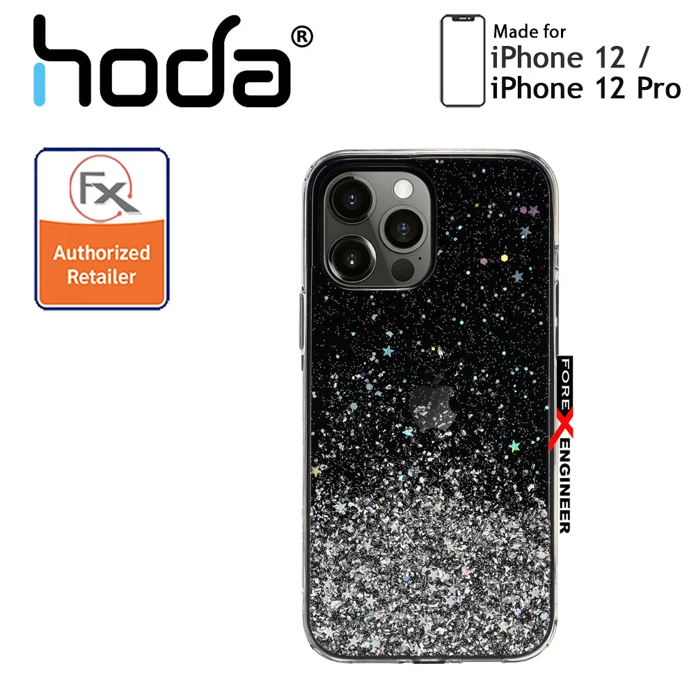 SwitchEasy Starfield for iPhone 12 - 12 Pro 5G 6.1" Case - Transparent Black (Barcode : 4897094566385)