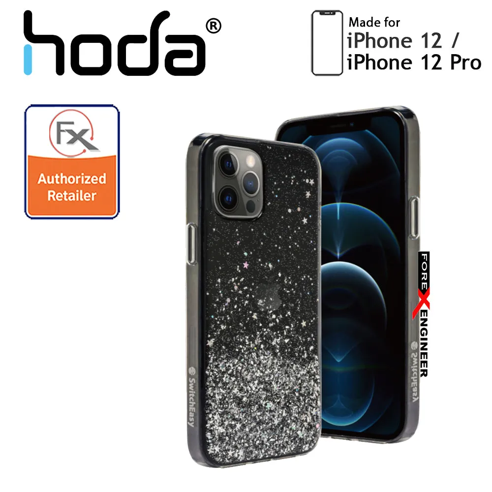 SwitchEasy Starfield for iPhone 12 - 12 Pro 5G 6.1" Case - Transparent Black (Barcode : 4897094566385)