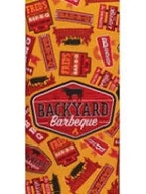 T Towel     Back Yard Barbeque Dual Purpose Towel R8080