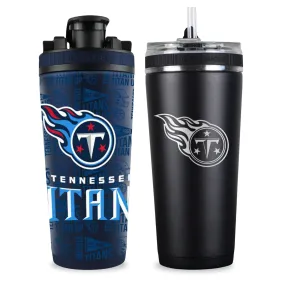 Tennessee Titans 4D Shaker & Flex Bottle Bundle