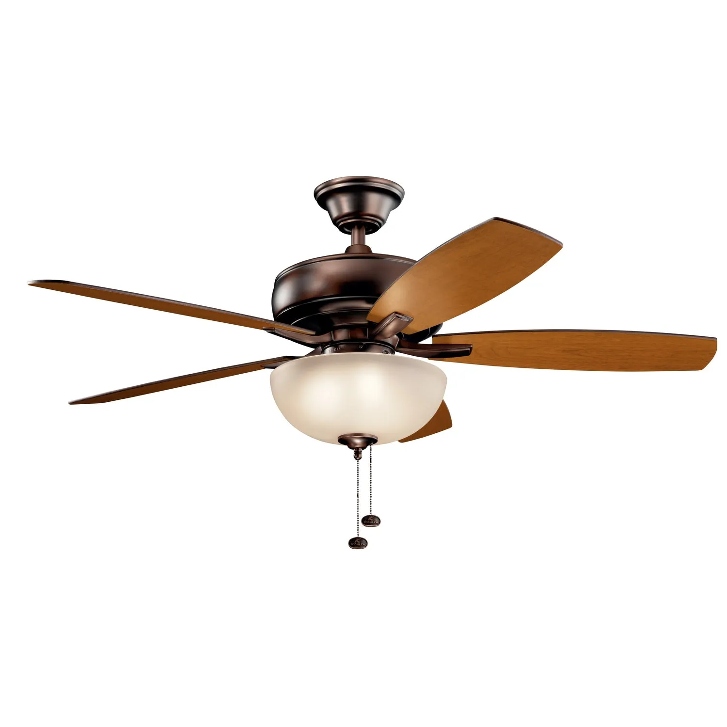 Terra Select 52" LED Ceiling Fan in Oil Brushed Bronze