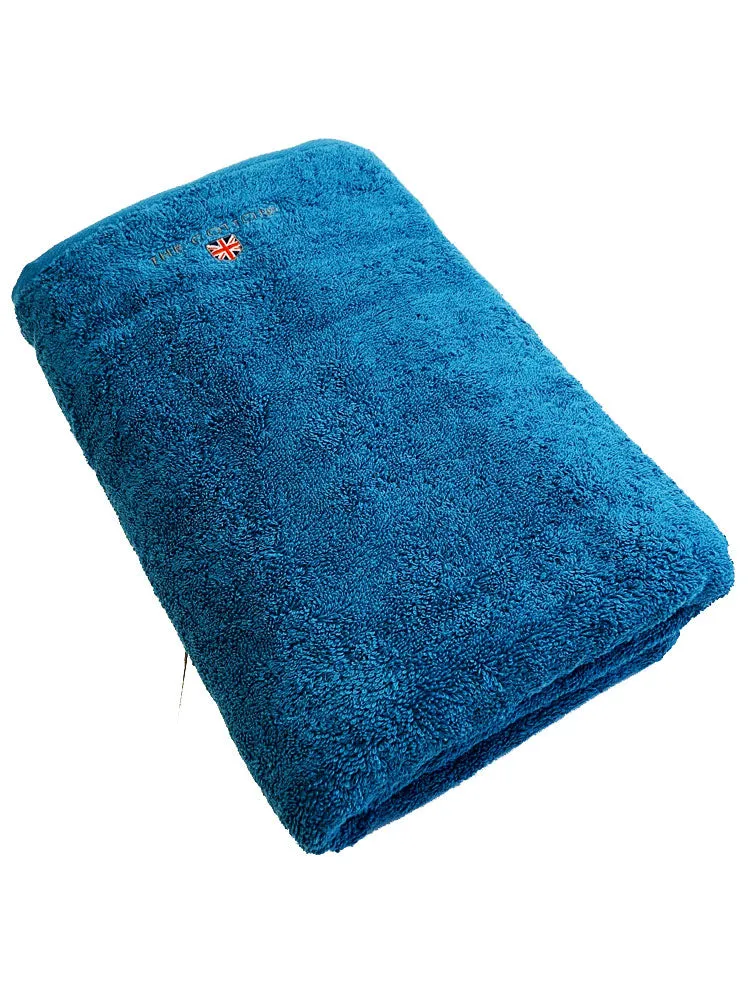 The Cotton Luxury Bath Towel - Tropical Blue