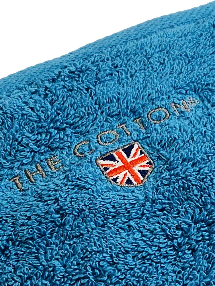 The Cotton Luxury Bath Towel - Tropical Blue