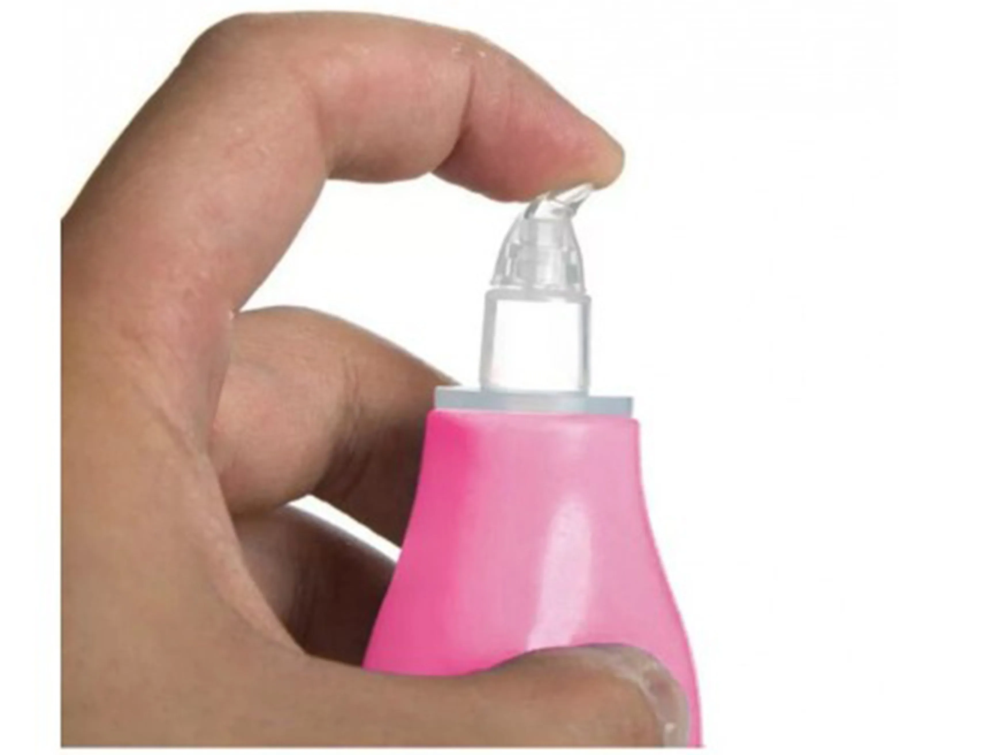 THE LITTLE LOOKERS Baby Nose Cleaner/Nasal Vacuum Sucker Mucus Snot Aspirator for Babies (Pink, Pack of 1)