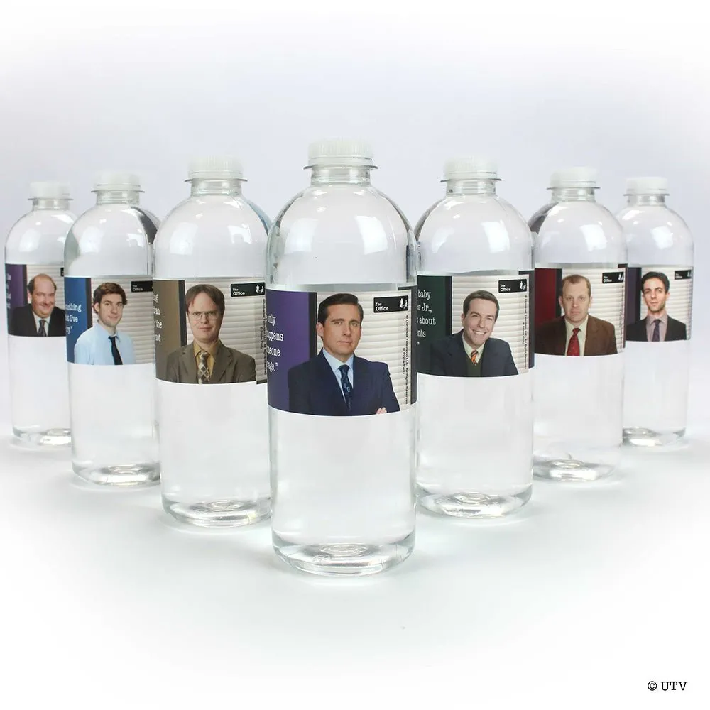 The Office Water Bottle Labels (Set of 16)