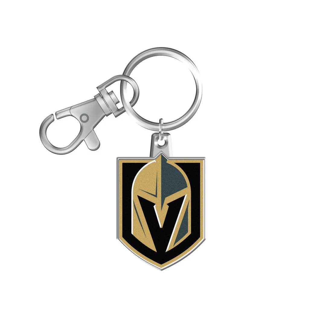 The Sports Vault NHL Vegas Golden Knights Keychain Logo