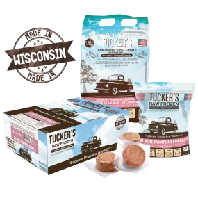 Tuckers Salmon & Pumpkin Frozen Raw Dog Food