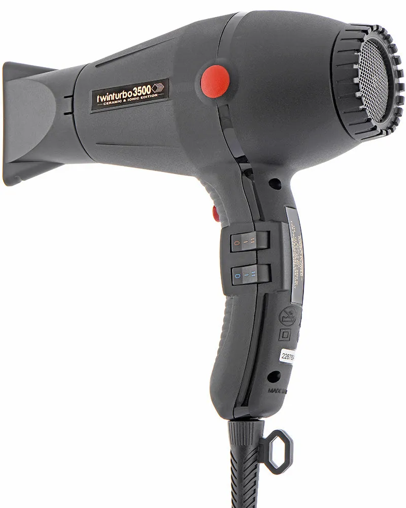 Turbo Power Twin Turbo 3500 Ceramic and Ionic Hair Dryer