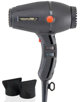 Turbo Power Twin Turbo 3500 Ceramic and Ionic Hair Dryer