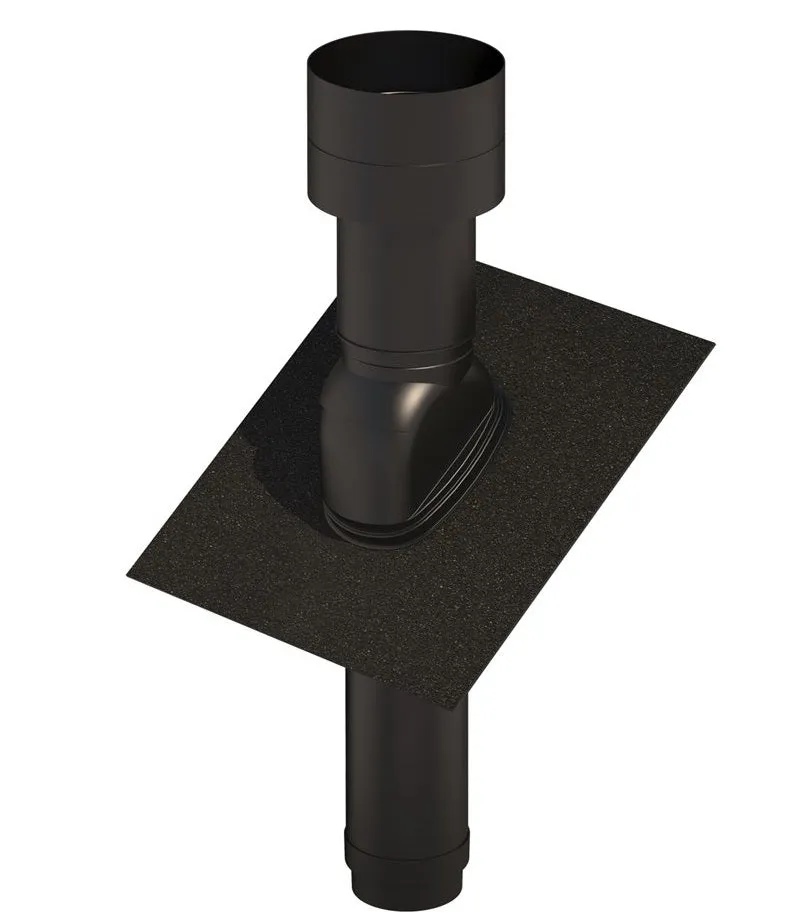 Ubbink UB47 Universal Insulated Vent Terminal - 150mm Diameter for Tiles & Slate