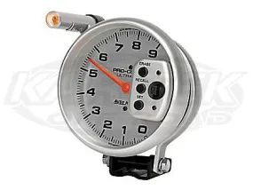 Ultra-Lite 5" Pedestal Mount Tachometer 10,000 RPM w/ Amber Shift Light