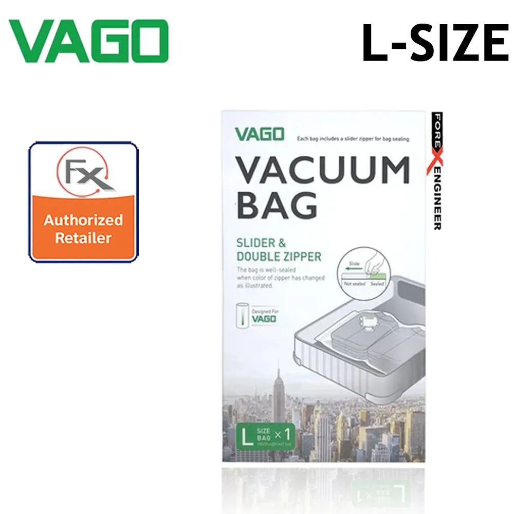 Vago Travel Vacuum Bag - Large L Size (100x70 cm)