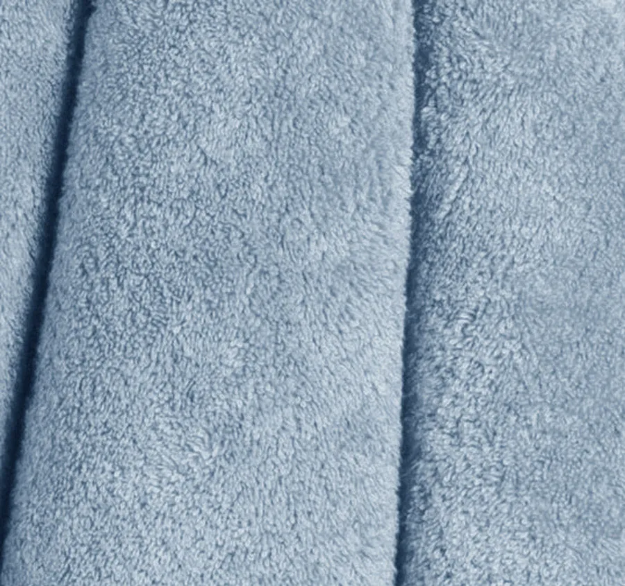 Vida Organic 630GSM Bath Towel Range Powder Blue