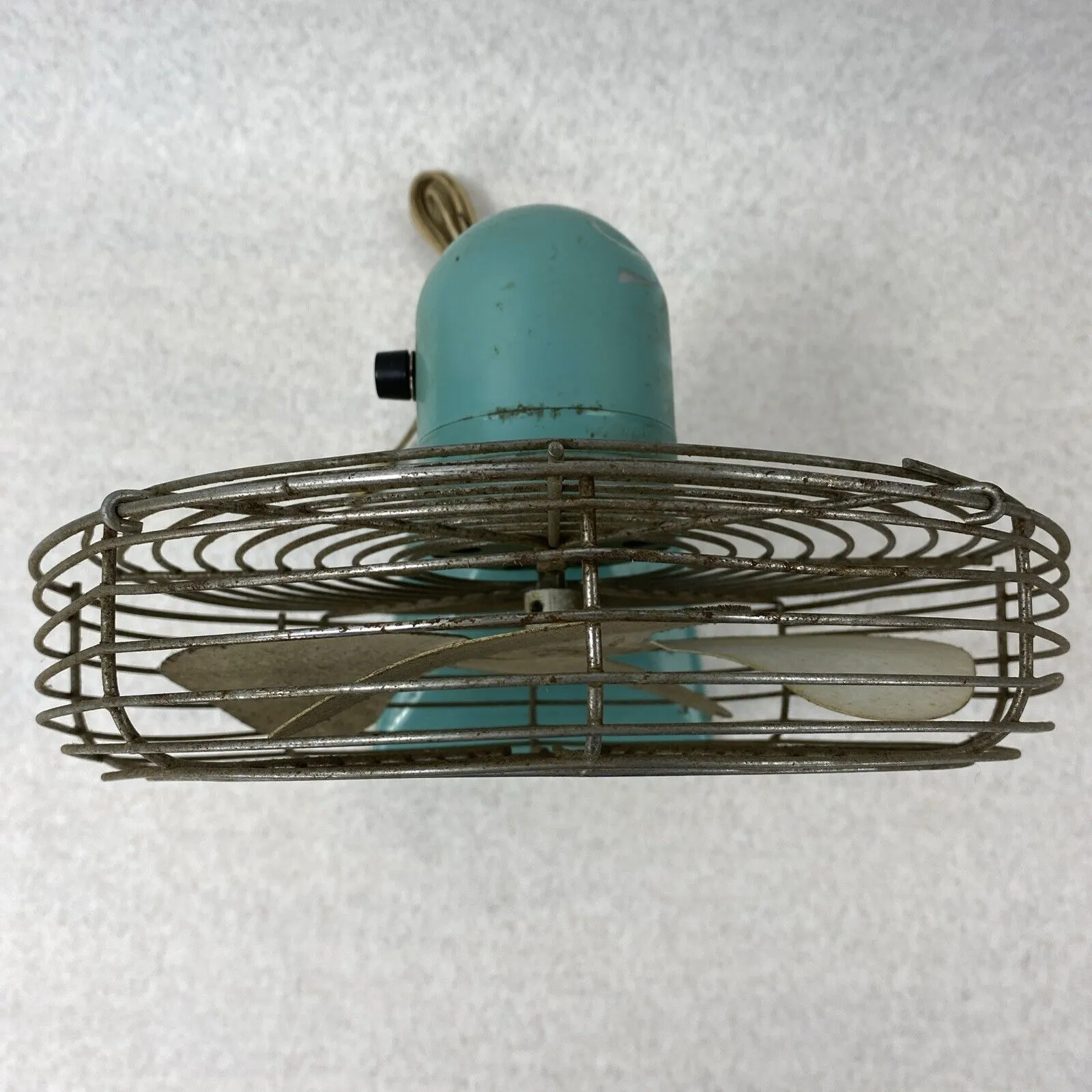 Vintage Superior Electric 1000 Teal Table Fan Base No 1047