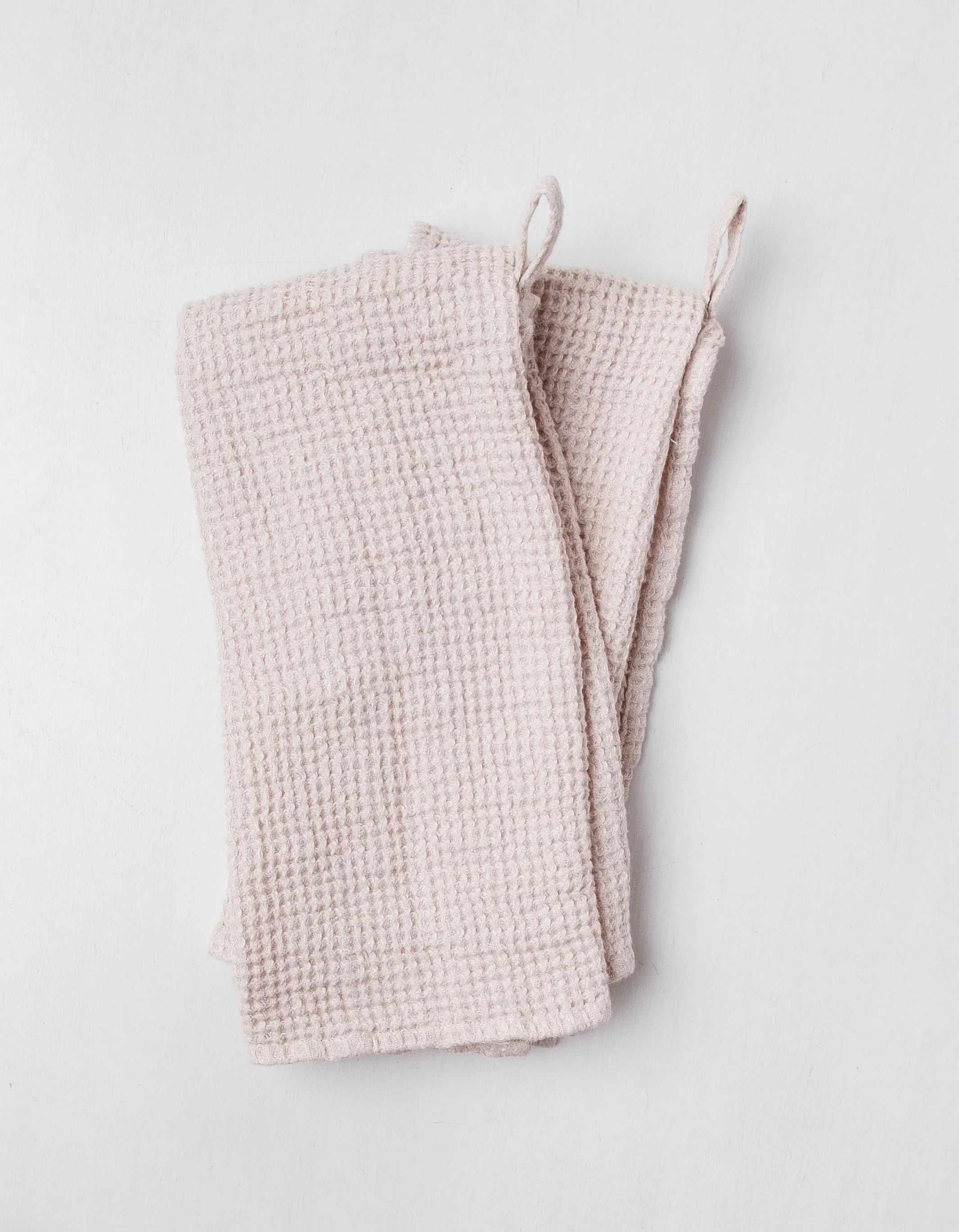 Waffle Linen Bath Towels