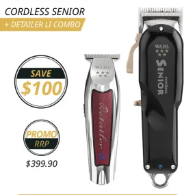 Wahl Senior Clipper & Detailer Li Combo - September Promo!