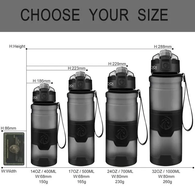 Water Bottle TRITAN Copolyester Plastic Material Bottle Fitness