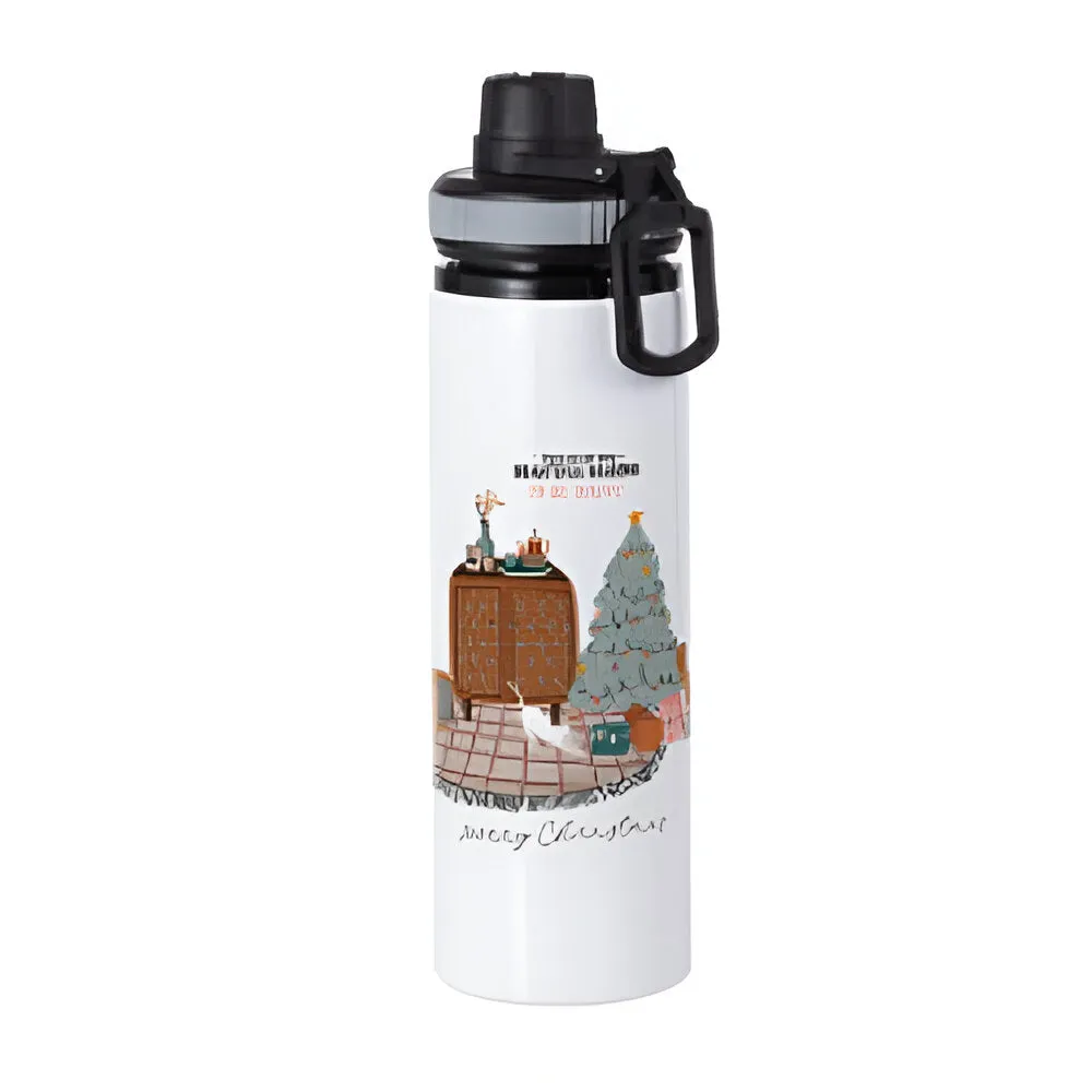 Water Bottles - PROVENTURER - 850ml Flip Bottle - GREY