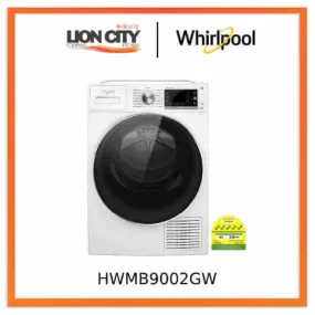 Whirlpool HWMB9002GW Freshcare  9kg Auto Clean Heat Pump Dryer